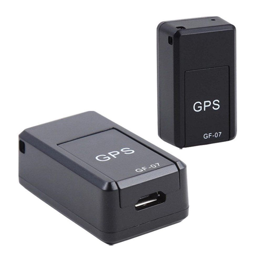 GF-07 Mini GPS Tracker, Magnetic GPS Locator Mini GPS Tracker Real Time Long Standby Vehicle Tracker Device for Car Person Dog Pet Tracking Locator Device