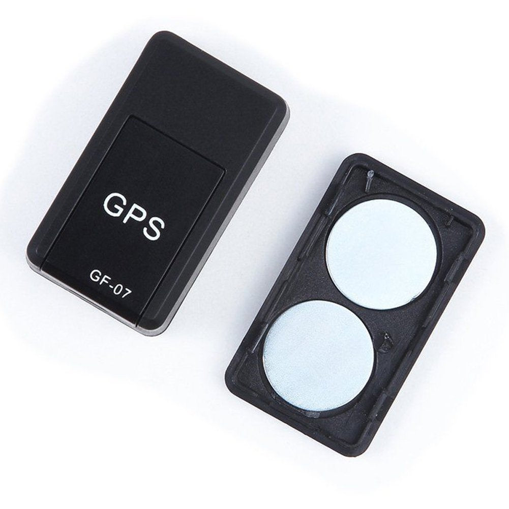 GF-07 Mini GPS Tracker, Magnetic GPS Locator Mini GPS Tracker Real Time Long Standby Vehicle Tracker Device for Car Person Dog Pet Tracking Locator Device